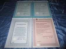 Historische  Wertpapiere ,  SCHWEIZ  , Bankverein +  Bank Leu  +,  B 199  Archiv