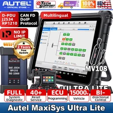 Autel MaxiSys ULTRA Lite S as Ultra Diagnostic Scanner Programming Topology Tool