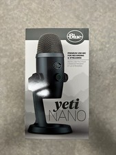 Blue Yeti Nano Multi-Pattern USB Condenser Microphone