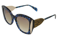 Brand New 2025 GENNY Women Sunglasses GYS 972 col 02 Frame Italy Authentic Black