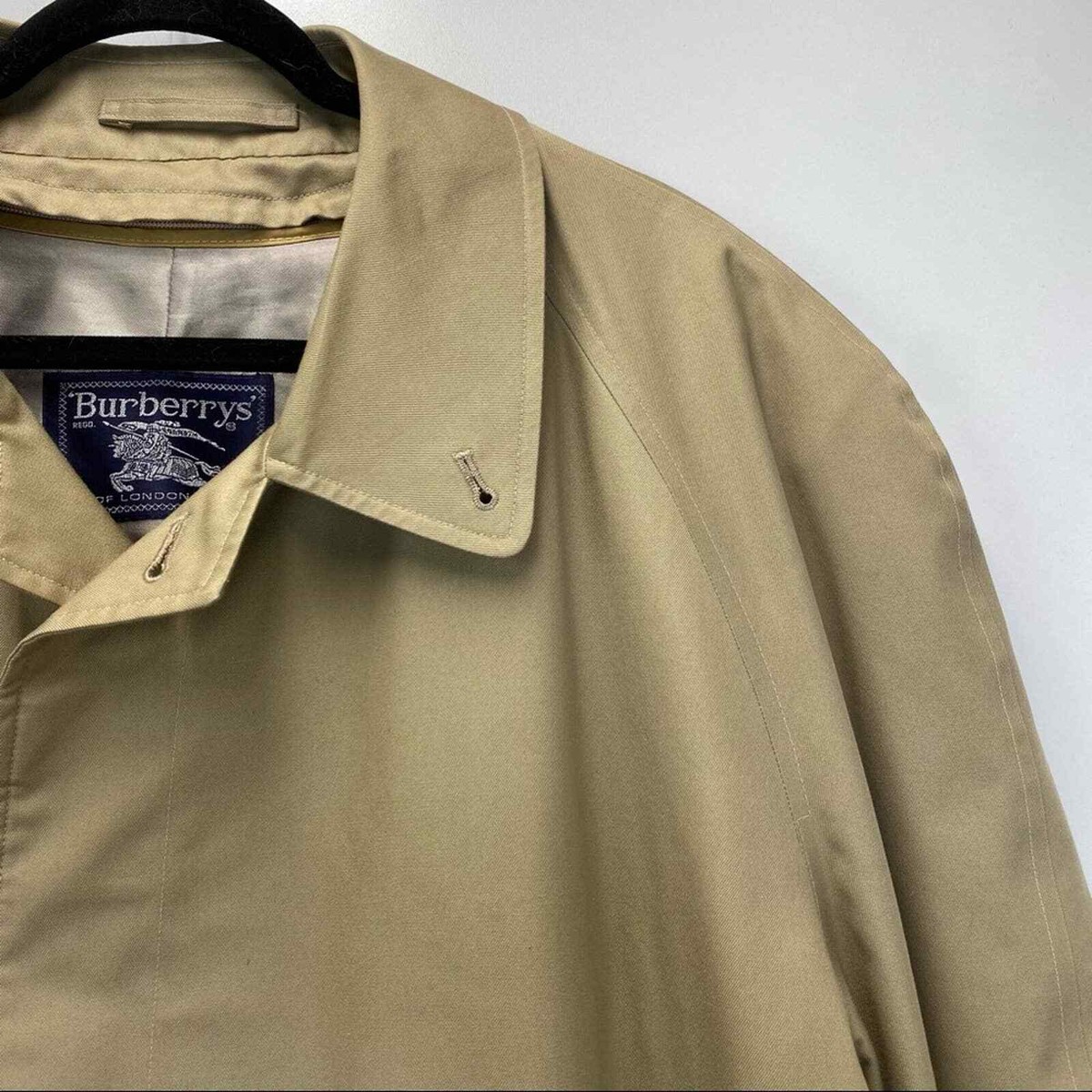 ジャケット・アウター vintage Burburrys light wool JACKET bi Burberry - Wool and leather bomber jacket