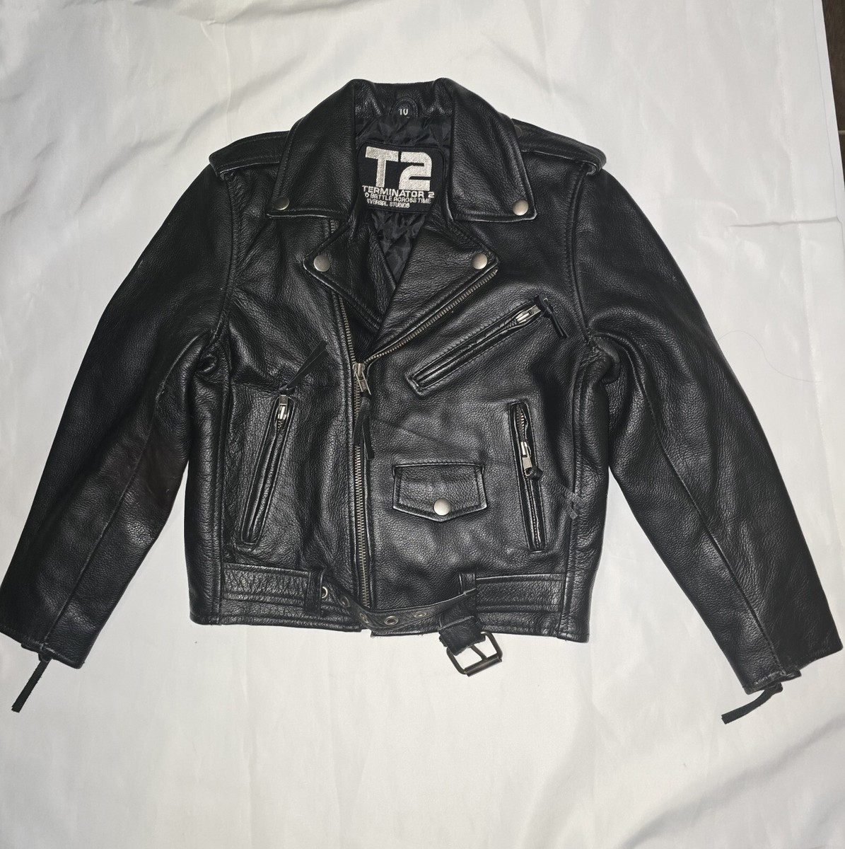 Motorcycle Jacket Lederjacke Terminator Terminator Arnold