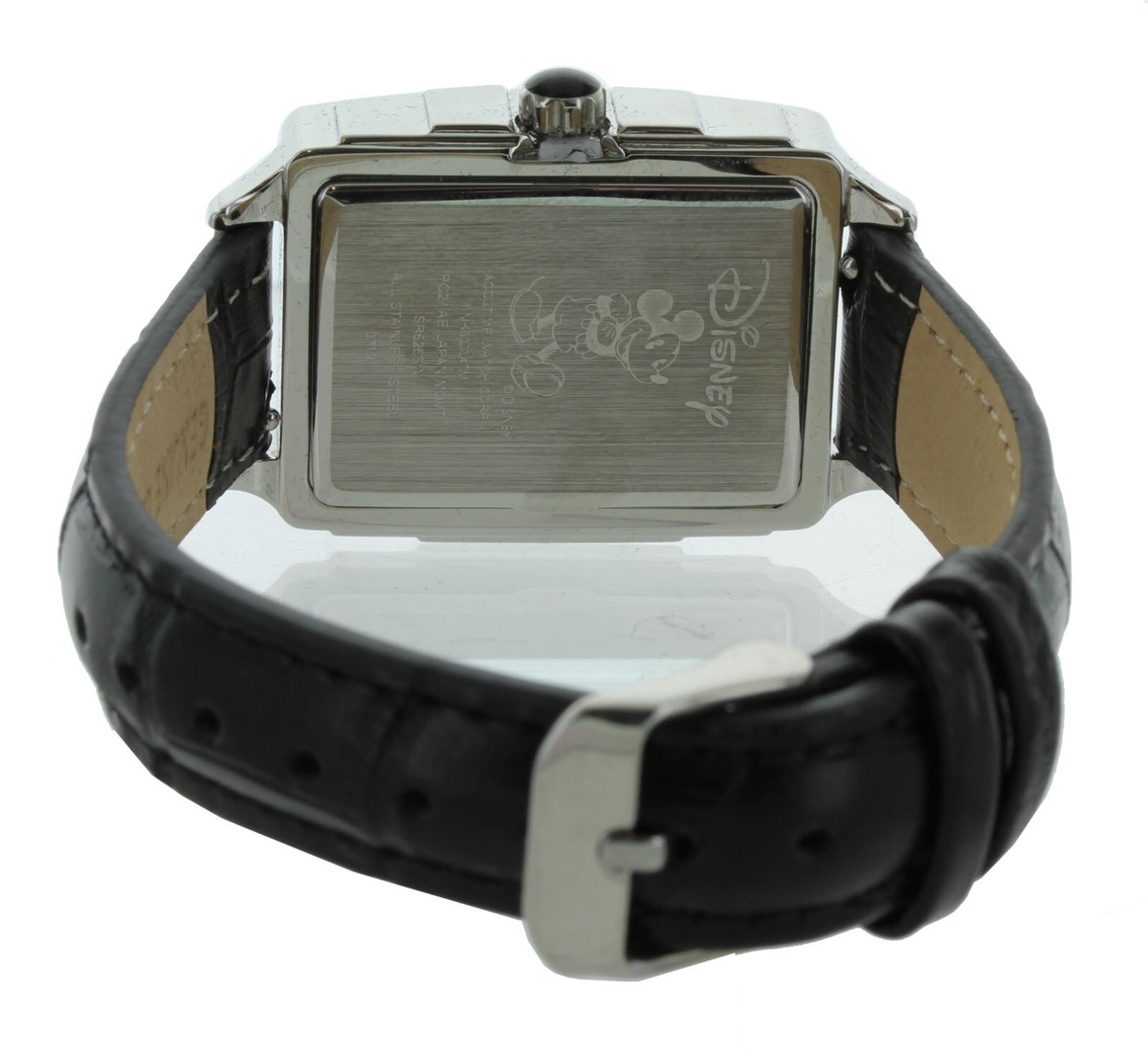Disney Mickey Mouse Watch 5 Interchangeable Bands Vintage mother-of-pearl Mickey Mouse watch with  main image 4