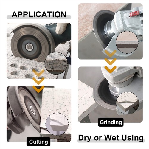 X-Mesh Diamond Cutting Grinding Blade 4.5''/115mm for Ceramic Tile Cutting Disc - Bild 3 von 12