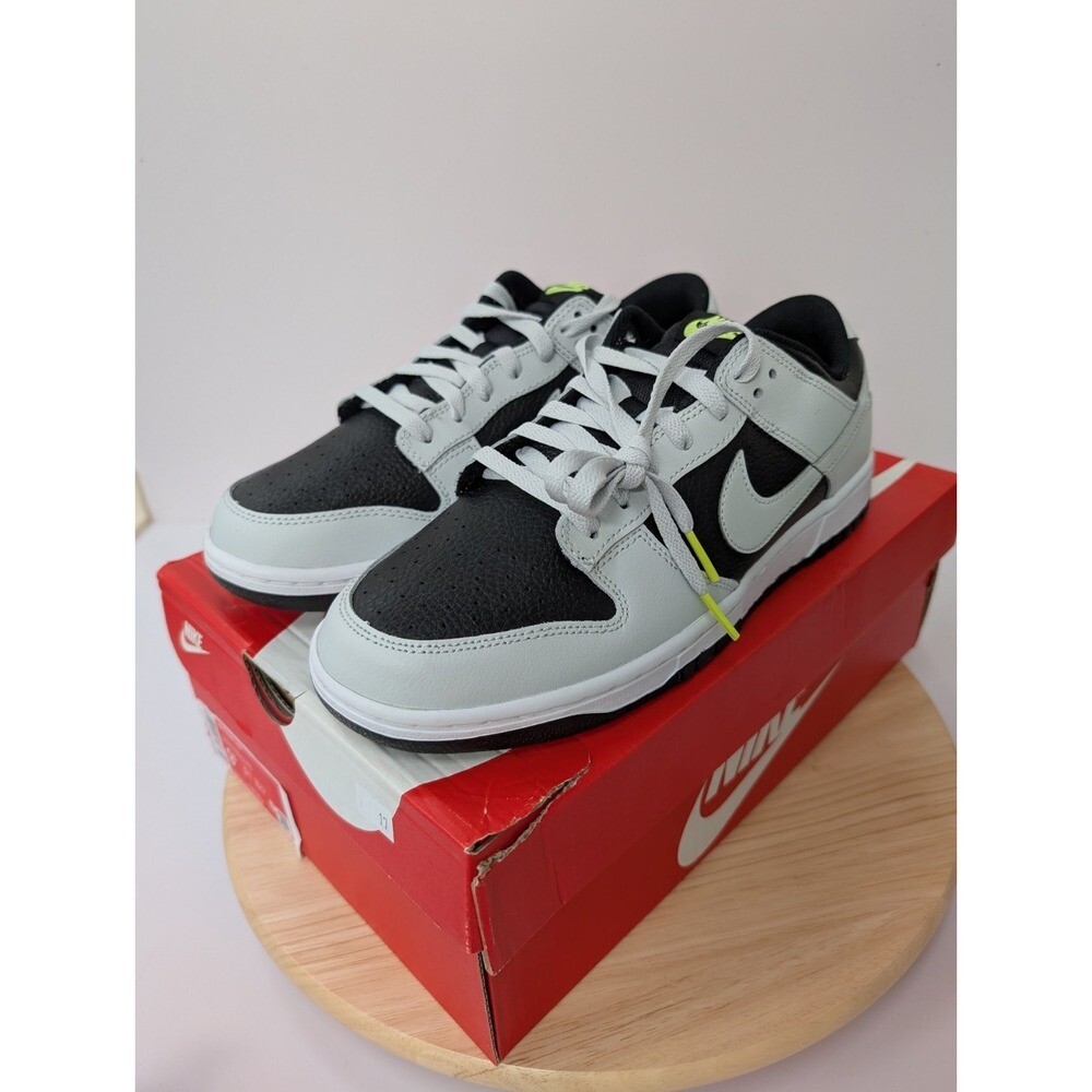 Size 9.5 - Nike Dunk Low Reverse Panda Neon for sale online | eBay