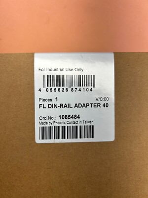 New - Phoenix Contact FL DIN-RAIL Adapter 40 #1085484