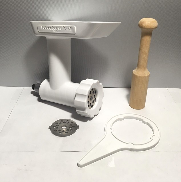 1Day Ship! EUC KitchenAid Food Meat Grinder FGA2 Attachment Complete