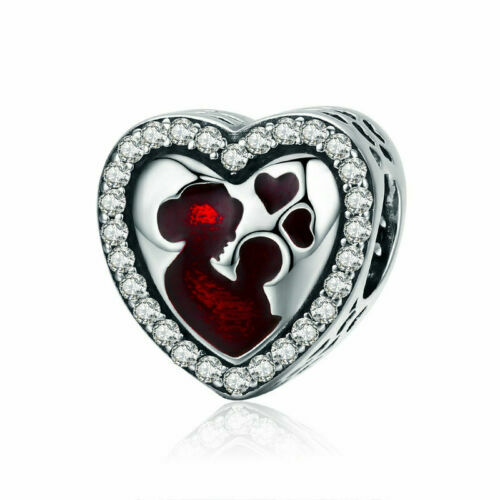 Herz- Und Pfoten-Charm-Anhänger Mit Strasssteinen – 3 X 2 Cm, Für Halsbänder Von Hunden & Katzen