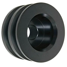 Two Groove Steel Double Groove Alternator Pulley GM Delco Ford Hot Rod 24-1101