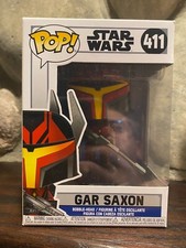 Figura Funko Pop Vinilo Star Wars GAR SAXON Clone Wars C9