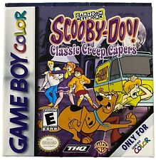 Scooby Doo! Classic Creep Capers Game Boy Color Game NO MANUAL
