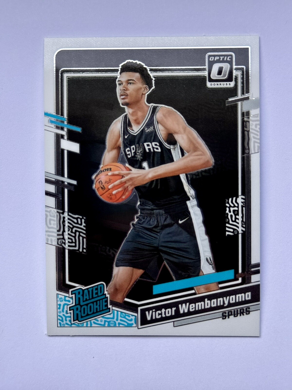 2023-24 Donruss Optic Victor Wembanyama Rated Rookie Base #225 