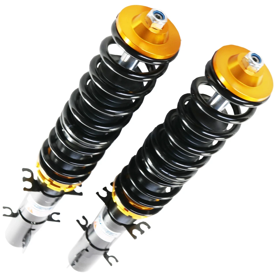 Kit de muelles helicoidales de suspensión dorados para VW Golf Mk4 2x2 solo A4 1998-2005 Foto 4 de 4