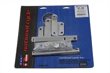 Windshield Mount Kit Chrome fits Harley Davidson