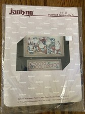 Janlynn Vintage Santa Collector Cross Stitch Kit