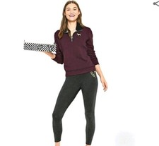 Victoria Secret Pink Boxed Perfect Half-Zip and Legging Gift Set XS