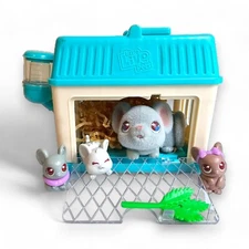 Moose Toys Little Live Pets Mama Surprise Minis Lil Mouse w/ 3 Babies & Hutch
