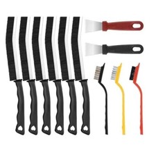 11 Pcs Hard Bristle Cleaning Brush Tool, Bathroom Tile Groove Grout Brush UK