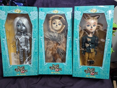 Pullip Taeyang Wizard Of Oz Lot -3 Dolls Scarecrow Tinman Cowardly Lion Japanese