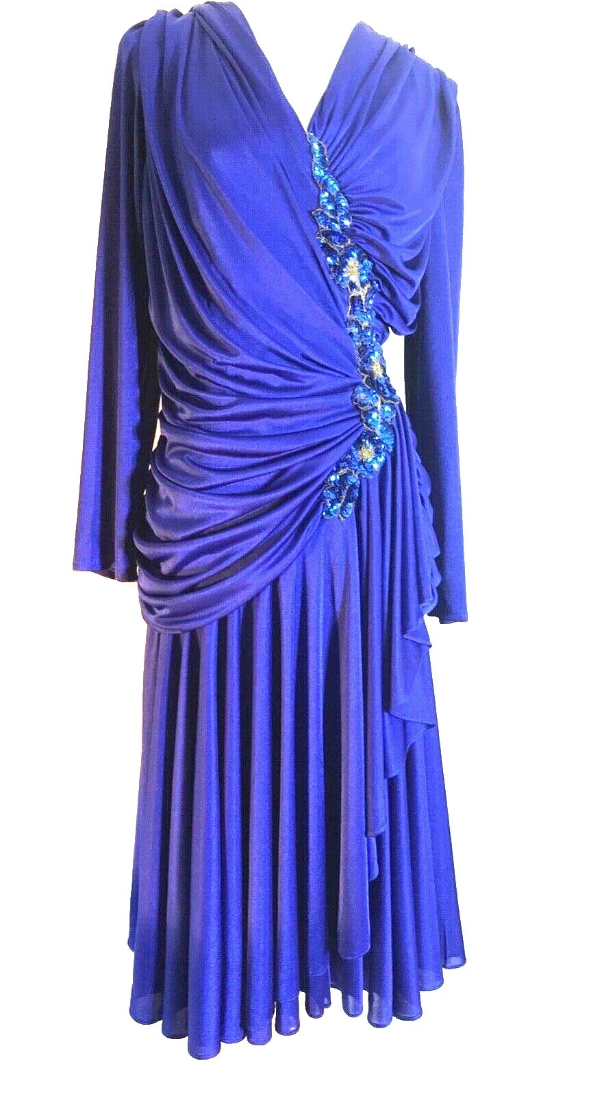 Vestidos Vintage 1980s en niveles Formal para mujeres