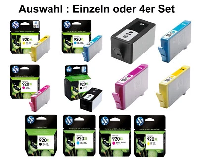 Druckerpatronen Original HP 920XL Auswahl Einzeln oder im Set alle Farben - Bild 1 von 4