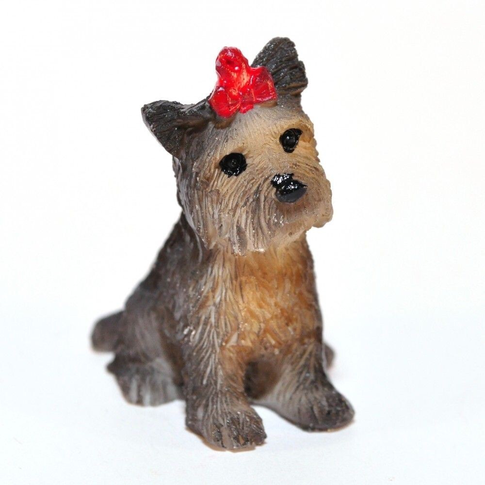 Dolls House Dog Boo Yorkshire Terrier Animal Resin Miniature 1:12th Scale