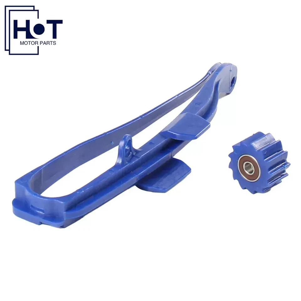 Swingarm Chain Slider Guide w/ Bottom Roller For YAMAHA YZ250F YZ450F FX WR 450F - Изображение 3 из 4