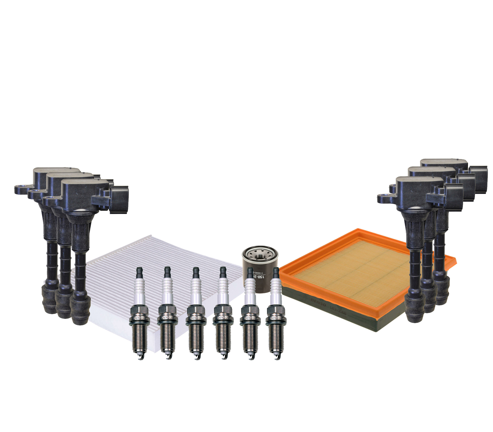 Denso Ignition Tune Up 6 Iridium Long Life Spark Plug Kit For Infiniti 3.5 V6