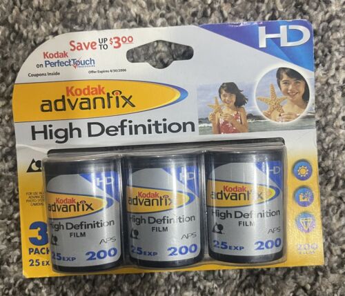 Film haute définition Kodak Advantix, 200 - comme neuf - Photo 1 sur 2