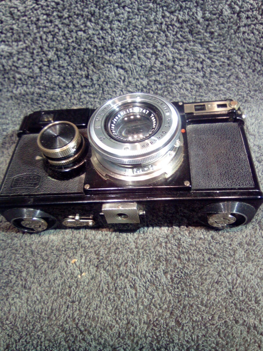 Zeiss Ikon Contax Jena Tessar Dresden f2.8/50mm Black Body Zeiss Ikon Contax Jena Tessar Dresden f2.8/50mm Black Body