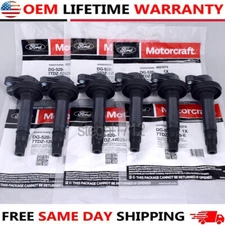 6Set GENUINE OEM Ignition Coils DG-520 For 07-13 Lincoln Mercury 3.5L 3.7L DG520