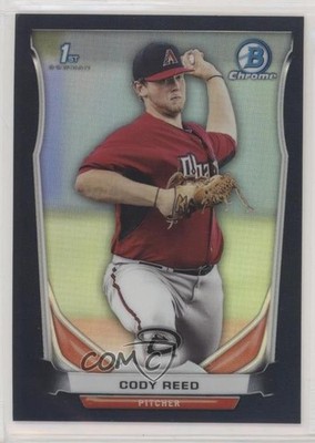 2014 Bowman Draft Chrome Black Refractor 31/75 Cody Reed #CDP52 t5p