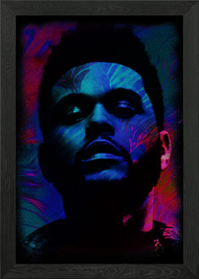 THEWEEKND Framed Wall Art Poster Canvas Print Picture