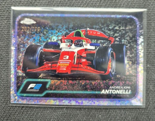 Topps Chrome Formula 1 2024 Andrea Kimi Antonelli /299 #94 Mini Diamonds