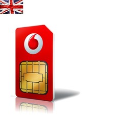 4G Vodafone Pay As You Go SIM Cards - Dual Pack for Instant Connectivity