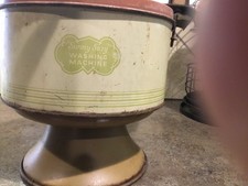 Sunny Suzy Vintage Toy Washing Machine for Kids Ages 4-7 8-11 Collectible
