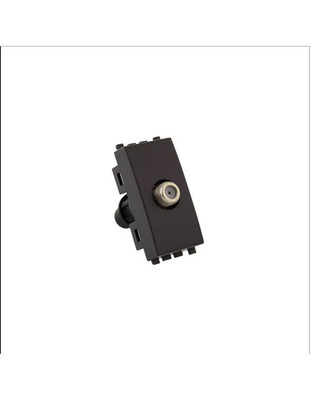 Vimar Eikon Black - Coaxial Socket VE/F