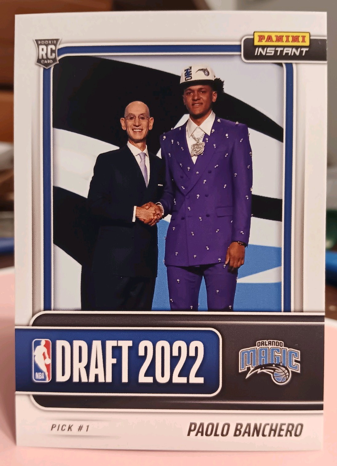 2022-23 Panini Instant - Draft Night 2022 Paolo Banchero #DN1 /1690 (RC) Rare SP