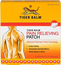 Tiger Balm Pain Relieving Patch 5 Count