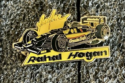 Indycar-Bobby Rahal-Rahal/Hogan-Miller Geniue Draft Polycoated Style Pin 