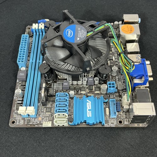 MOTHERBOARD/CPU COMBO: ASUS P8H77-I LGA 1155 ITX + Intel i5 2320 Tested Working! - Afbeelding 5 van 8