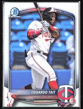2025 Bowman Draft #BDC-39 Eduardo Tait Chrome Refractor