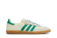 adidas Wales Bonner x Samba Cream White Bold Green for Sale
