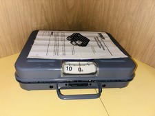 Pelouze Heavy Duty Utility Scale 100 lb lever and the zero adjusting knob.