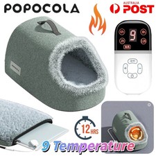 POPOCOLA Pet Electric Heating Bed Waterproof Warm Dog Cat Heated Cave Nest House