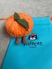 Jellycat Jelly Cat  Small Amuseables Clementine With Tag Genuine A6CLEM Bag