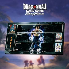 DBS FW Vegeta Dragon Ball Super TCG Playmat Gaming Desk Mat Anime Mousepad