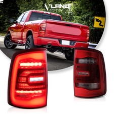 Vland Red Led Tail Lights Lamps For 2009-2018 Dodge Ram 1500 2500 3500 Pickup