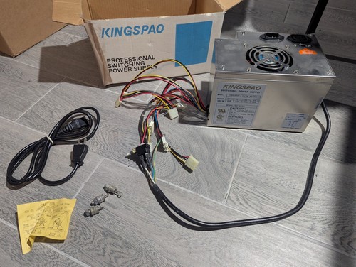 KINGSPAO KP-250T Switching Power Supply 250W 115/230v Power Tested - Picture 1 of 8