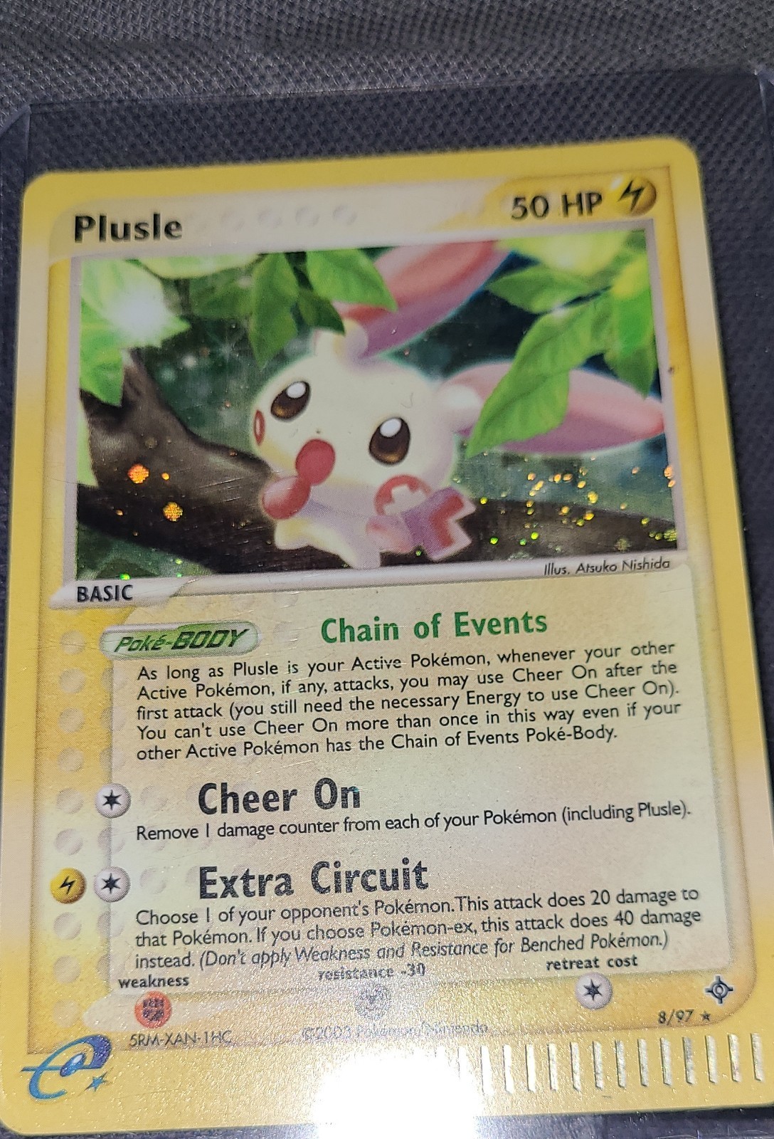 Plusle 8/97 EX Dragon Holo